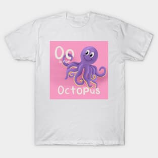 O is for Octopus T-Shirt